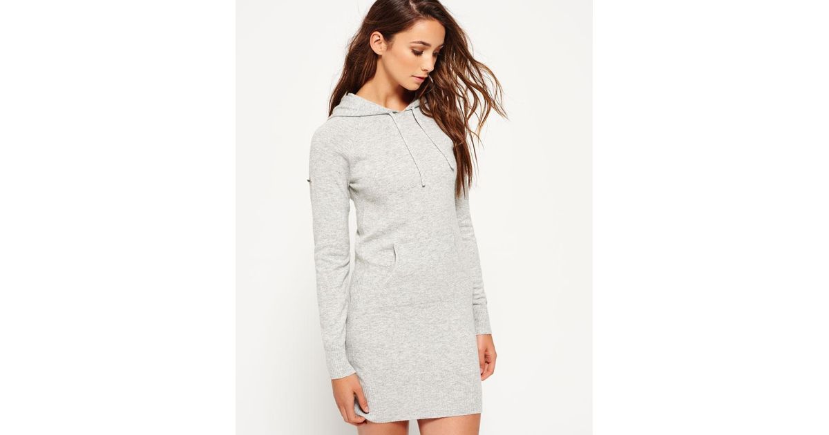 superdry hooded dress